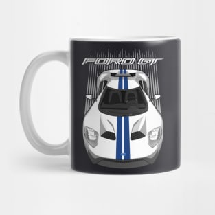 Ford GT-white and blue Mug